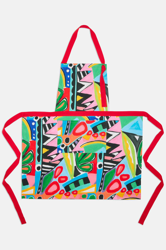 Gorman NZ - Zebra Concepts Apron - print