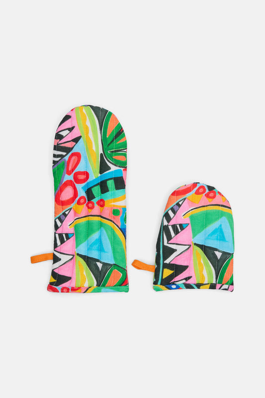 Gorman NZ - Zebra Concepts Oven Mitt Set - print