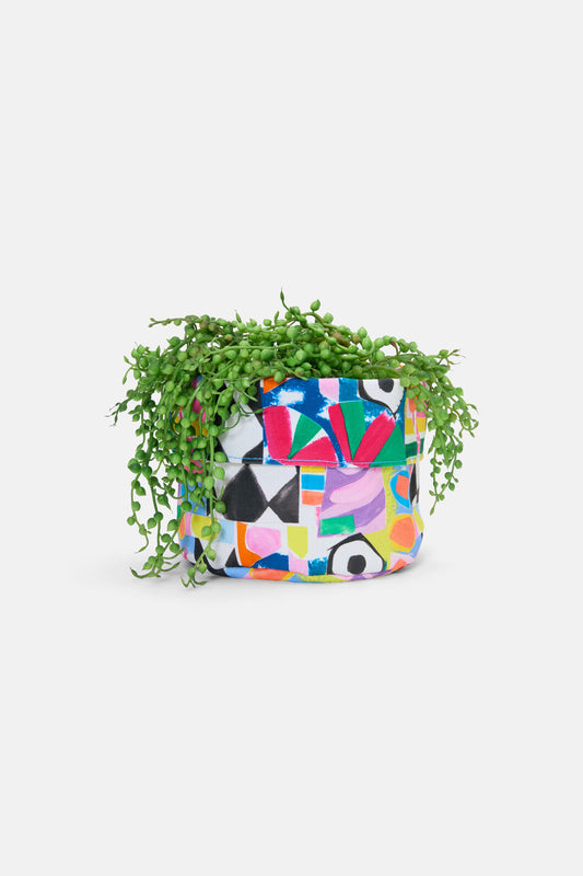 Gorman NZ - Dynamic Argyle Planter Small - print