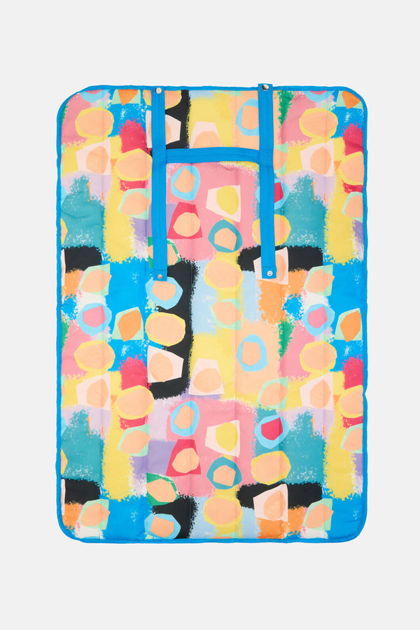 Gorman NZ - Peach Eclipse Pet Travel Bed - print