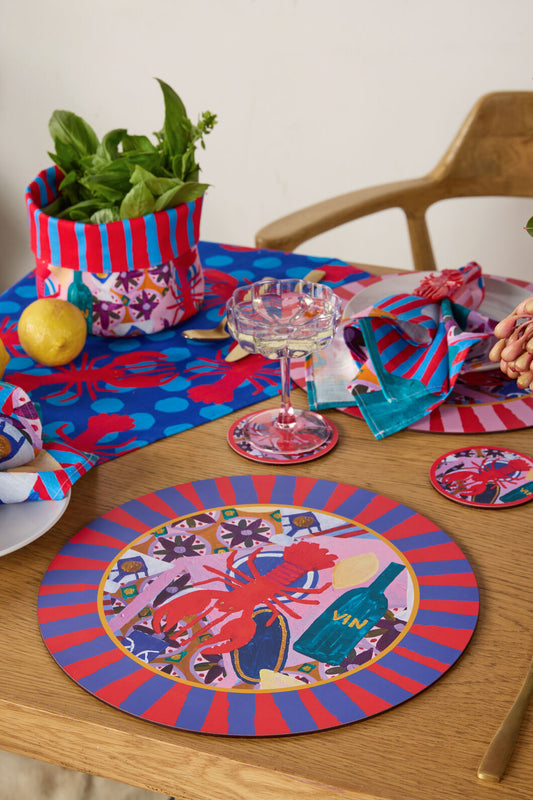 Gorman NZ - Le Pique-Nique Placemat Set 4 - print
