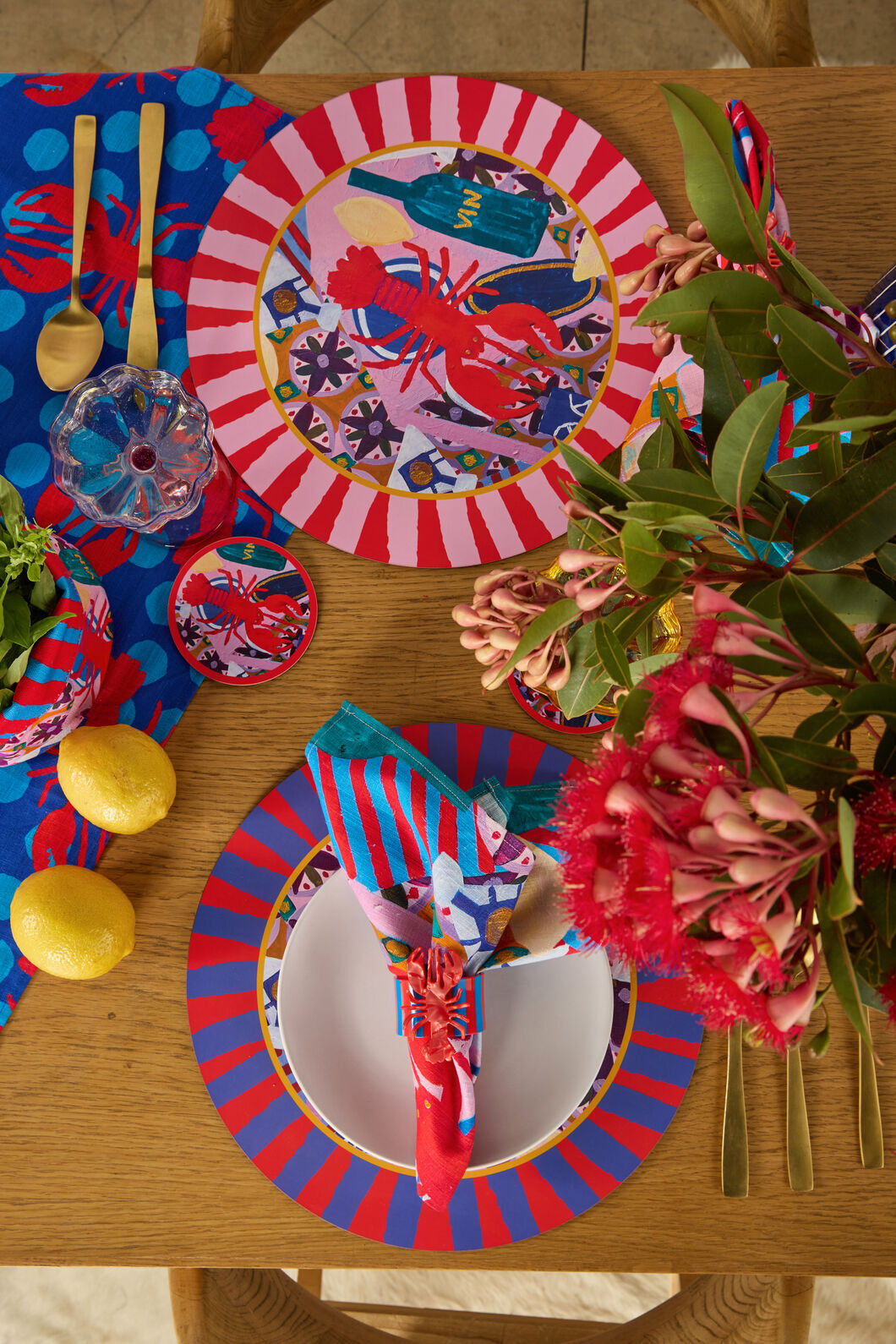 Gorman NZ - Le Pique-Nique Placemat Set 4 - print