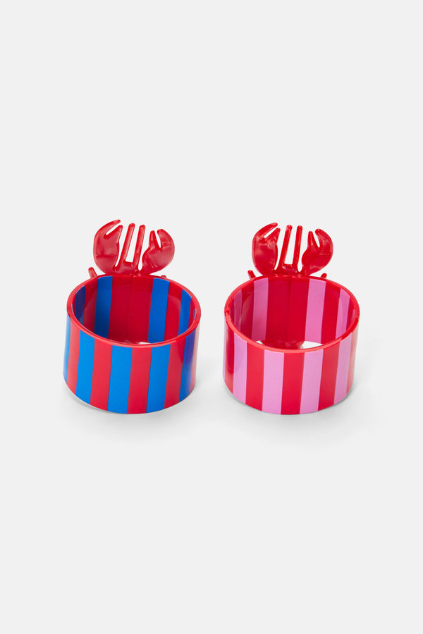 Gorman NZ - Lobster Napkin Ring Set 2 - multi