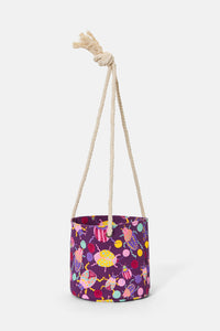 Gorman NZ - Plum Beetle Hanging PlanterSml - print