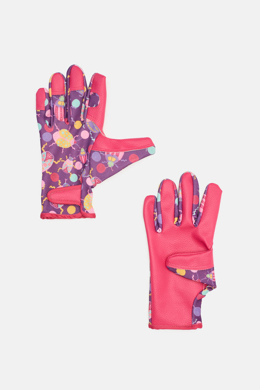 Gorman NZ - Plum Beetle Garden Gloves - print