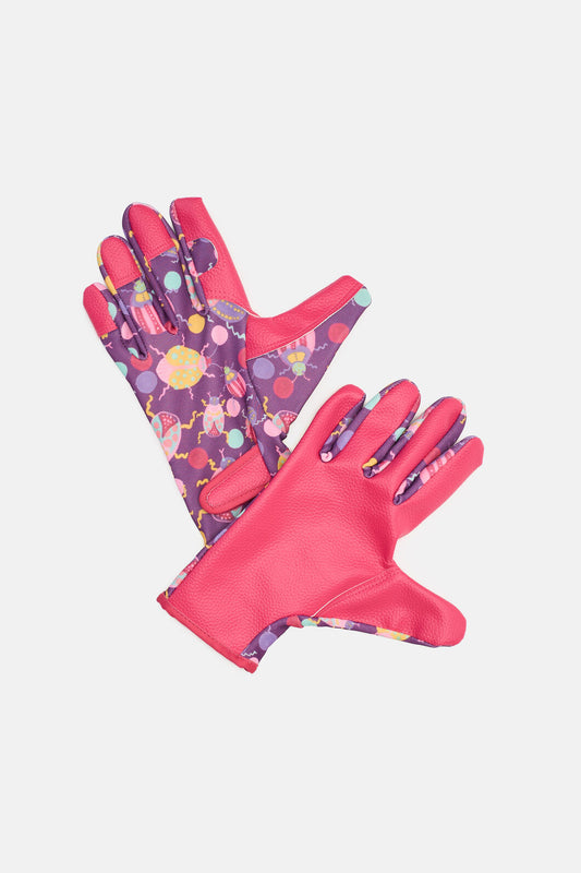 Gorman NZ - Plum Beetle Garden Gloves - print