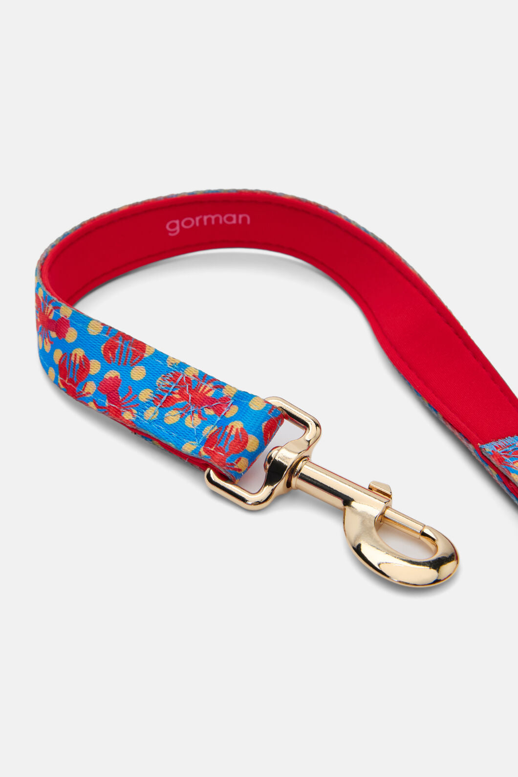 Gorman NZ - Lobster Hands-Free Dog Leash - print
