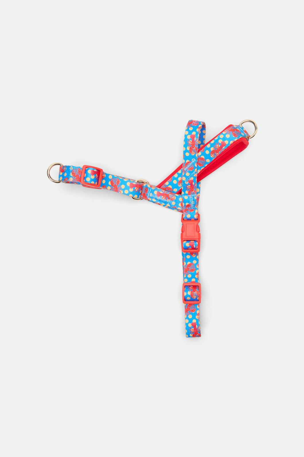 Gorman NZ - Lobster Pet Harness Med - print