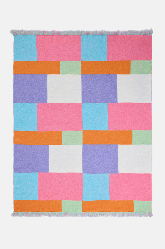 Gorman NZ - Patchwork Palette Throw - multi