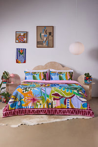 Gorman NZ - Living Tapestry Bed Linen-QB - print