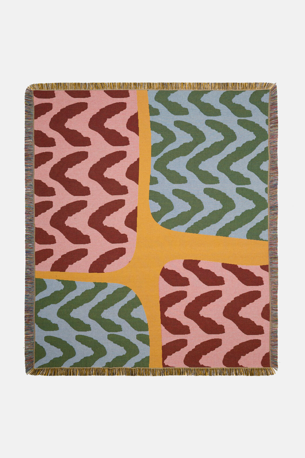 Gorman NZ - RightDirectionWovenJacquardThw - multi