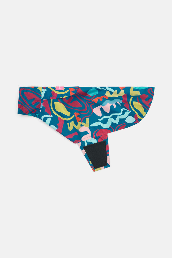 Gorman NZ - Fluid Rhythm Navy Pet Raincoat - print