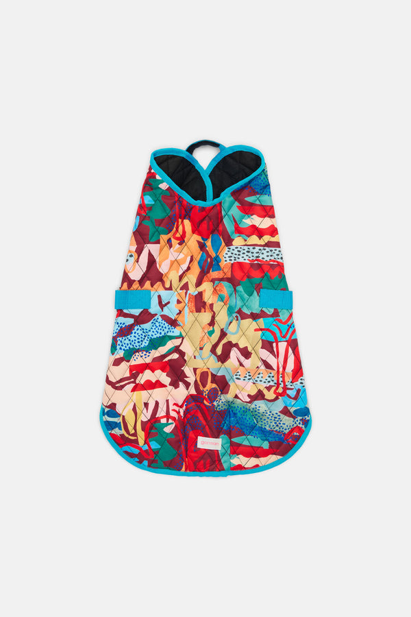 Gorman NZ - LivingTapestryRustQuiltedPetCt - print