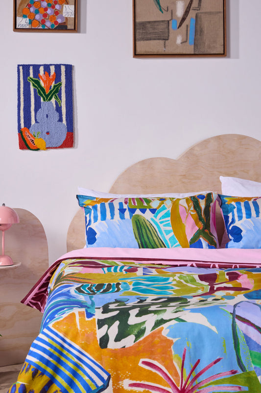 Gorman NZ - Living Tapestry Bed Linen-KB - print