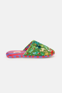 Gorman NZ - Orchid Safari Quilted Slippers - print