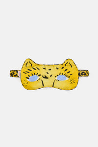 Gorman NZ - Leopard Silk Eye Mask And Scru - print