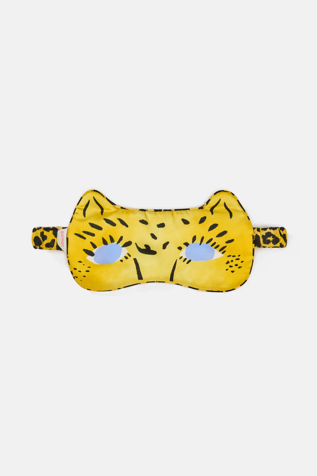 Gorman NZ - Leopard Silk Eye Mask And Scru - print