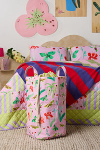 Gorman NZ - Electric Eden Laundry Basket - print