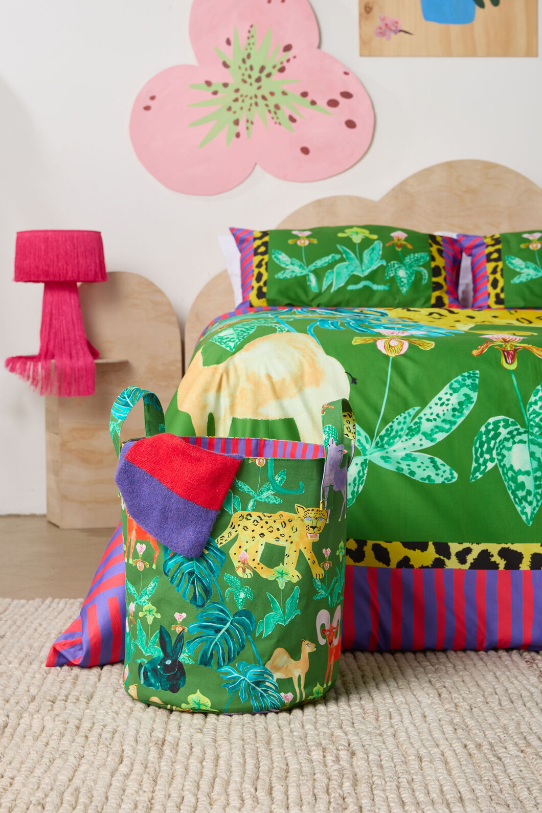 Gorman NZ - Orchid Safari Hamper - print