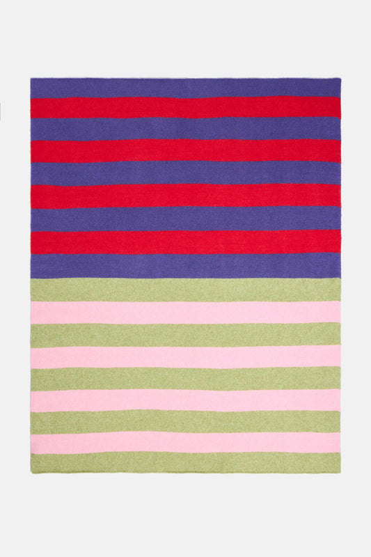 Gorman NZ - Garden Bed Throw - stripe