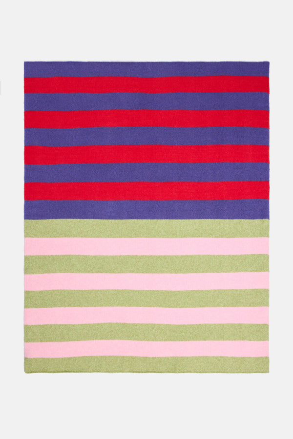Gorman NZ - Garden Bed Throw - stripe