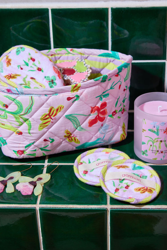 Gorman NZ - Electric Eden Quilted Tub Sml - print