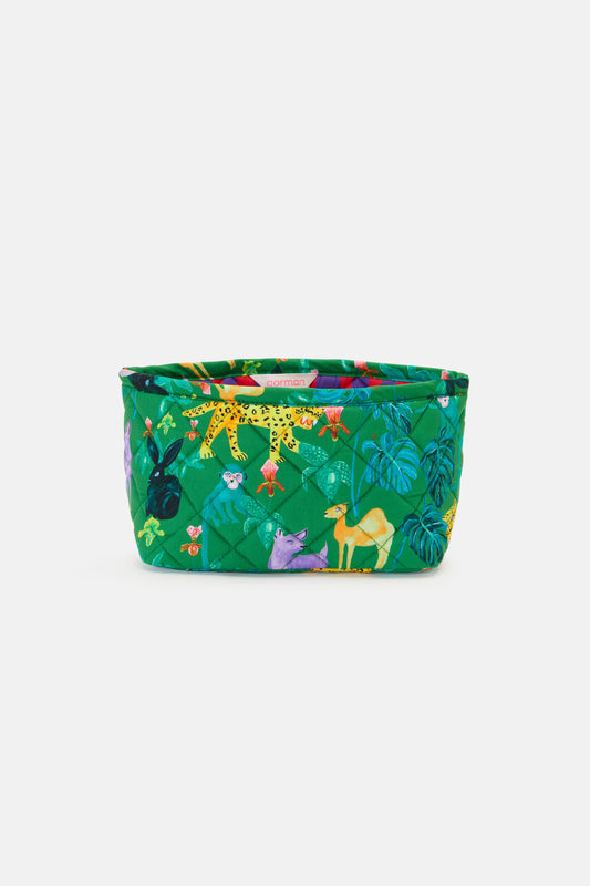 Gorman NZ - Orchid Safari Quilted Tub Sml - print