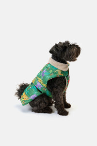 Gorman NZ - Orchid Safari Dog Puffer Coat - print