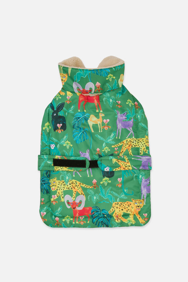 Gorman NZ - Orchid Safari Dog Puffer Coat - print