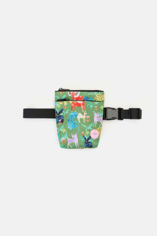 Gorman NZ - Orchid Safari Pet Treat Bag - print