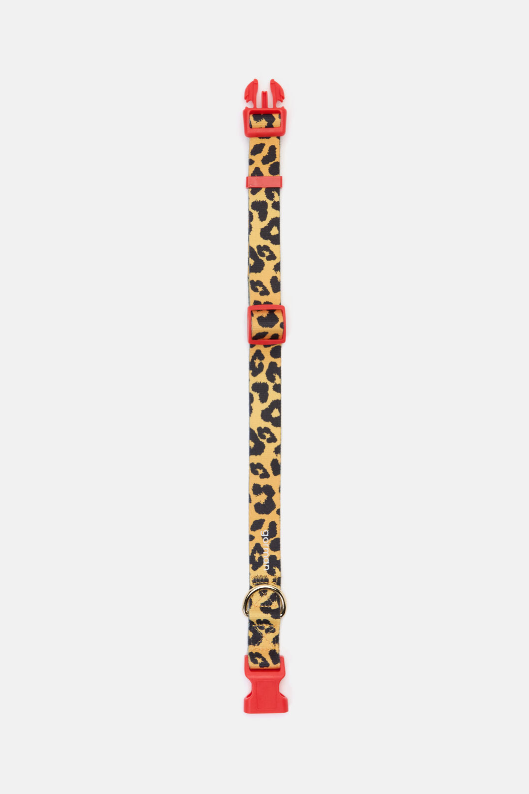 Gorman NZ - Leopard Dog Collar Lge - print