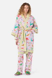 Gorman NZ - Electric Eden Bath Robe - print