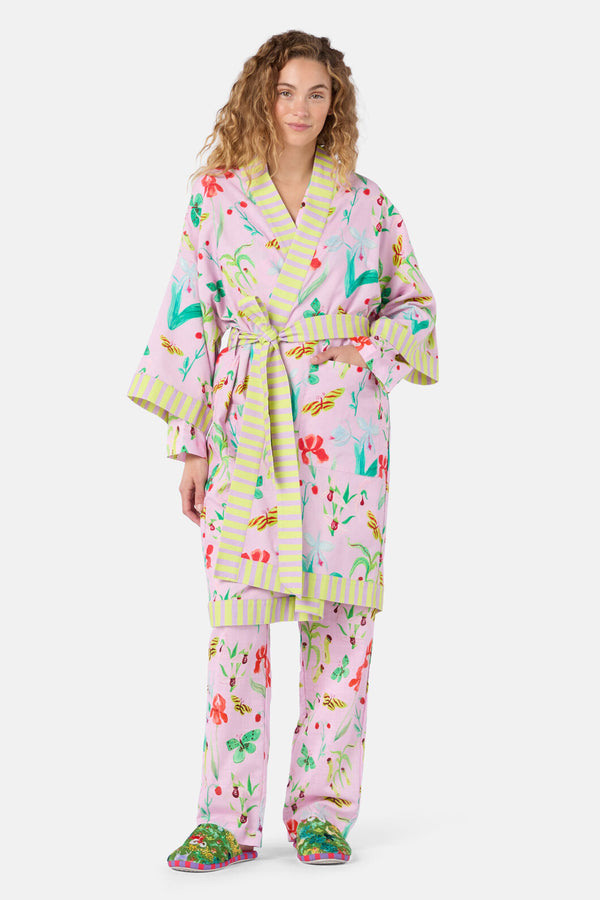 Gorman NZ - Electric Eden Bath Robe - print