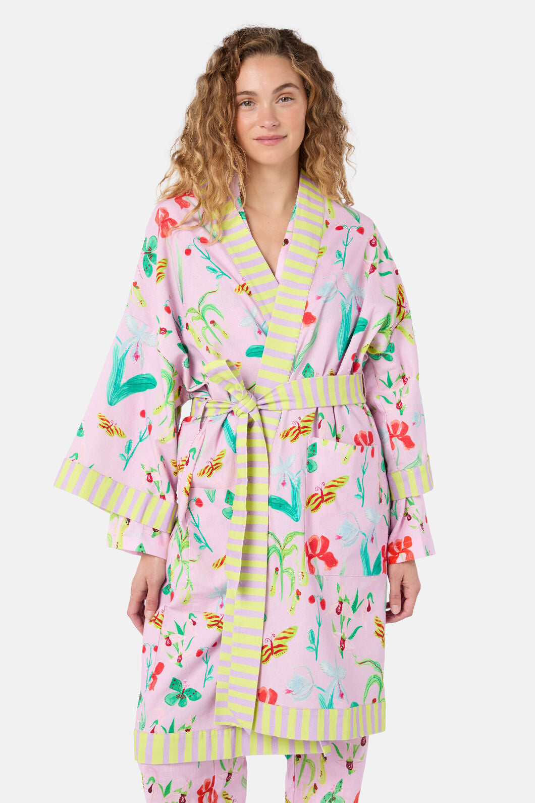 Gorman NZ - Electric Eden Bath Robe - print
