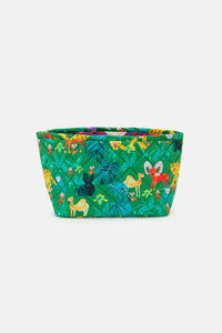 Gorman NZ - Orchid Safari Quilted Tub Lge - print