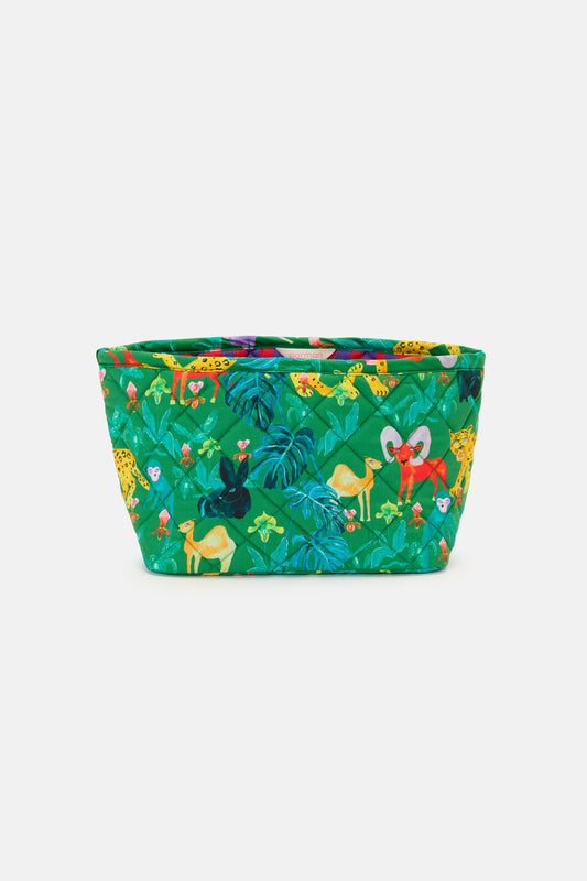Gorman NZ - Orchid Safari Quilted Tub Lge - print