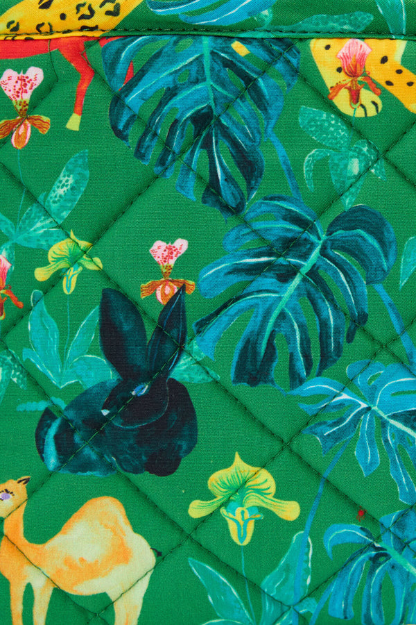 Gorman NZ - Orchid Safari Quilted Tub Lge - print