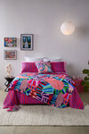 Gorman NZ - Canopy Circus Velvet Throw - print