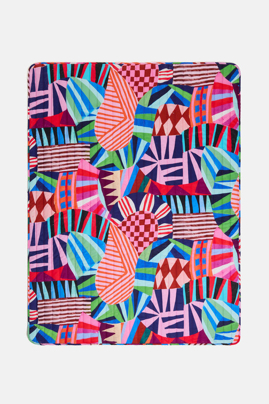 Gorman NZ - Canopy Circus Velvet Throw - print