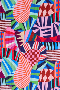 Gorman NZ - Canopy Circus Velvet Throw - print