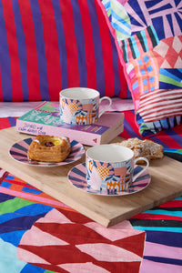 Gorman NZ - Canopy Circus Cup Set 2 - print