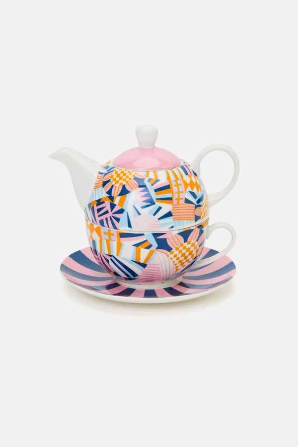 Gorman NZ - Canopy Circus Tea For One Set - print