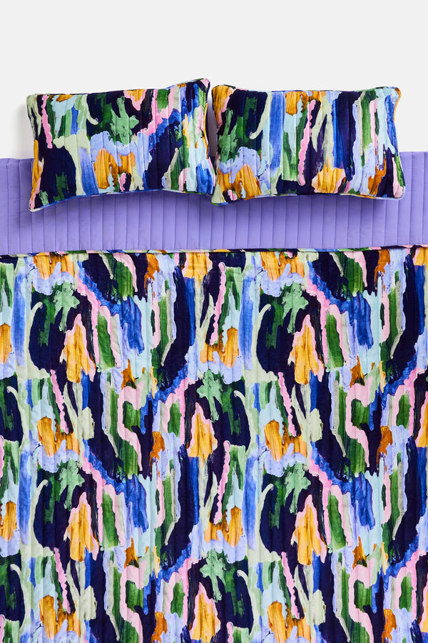 Gorman NZ - Liquid Joy Velvet Coverlet S/D - print