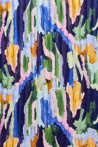 Gorman NZ - Liquid Joy Velvet Coverlet Q/K - print