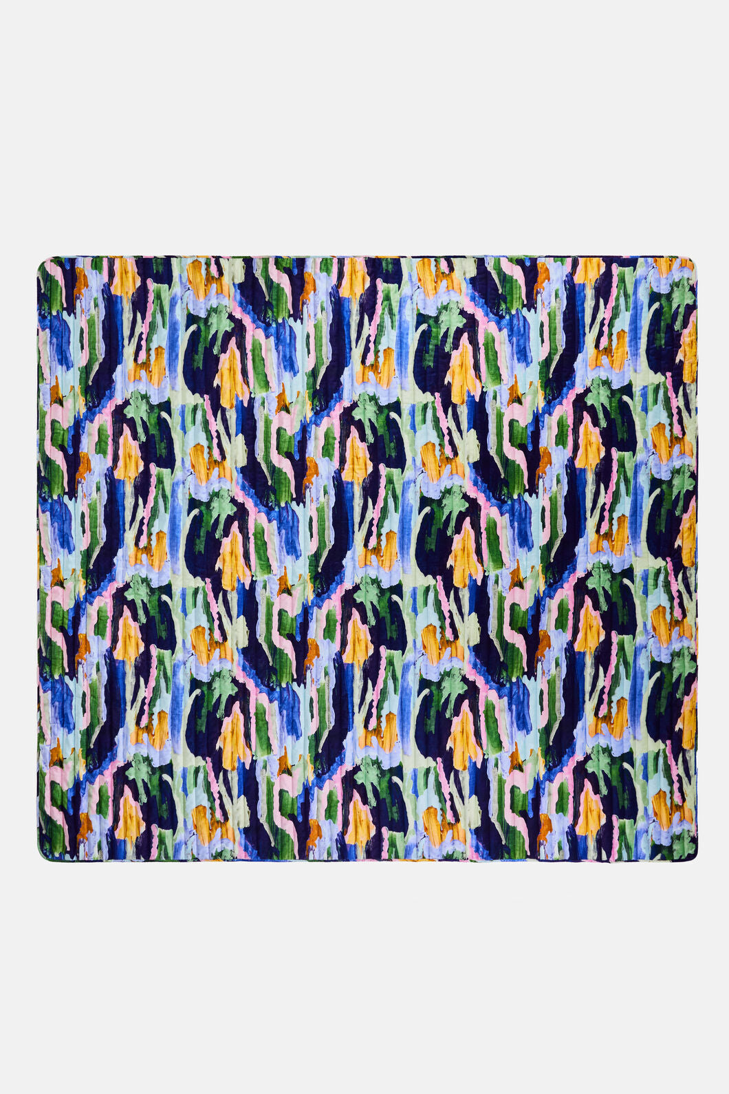 Gorman NZ - Liquid Joy Velvet Coverlet Q/K - print