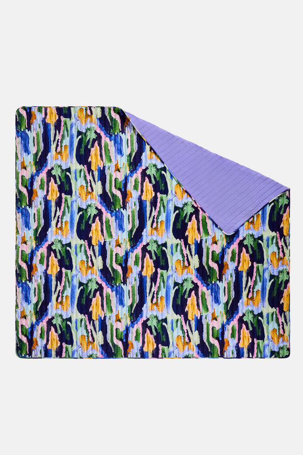Gorman NZ - Liquid Joy Velvet Coverlet Q/K - print