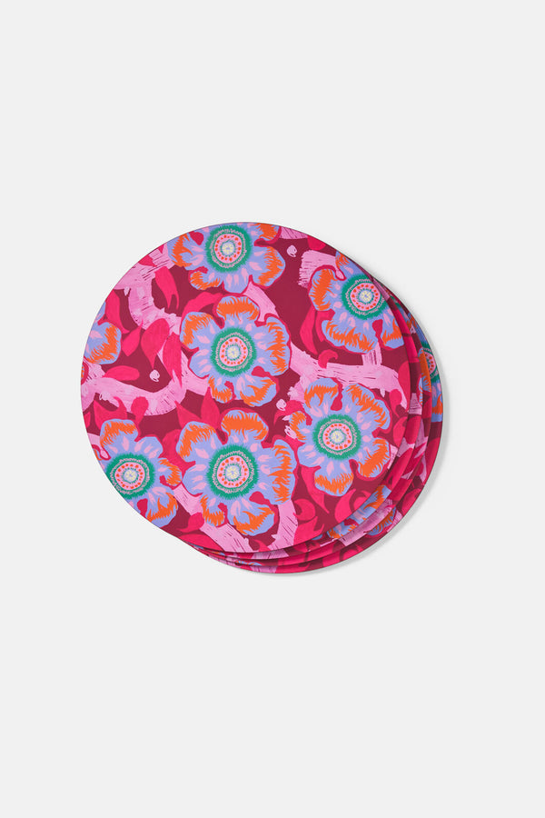 Gorman NZ - Tiger Flower Placemat Set 4 - print
