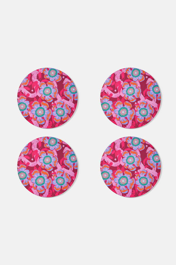 Gorman NZ - Tiger Flower Placemat Set 4 - print