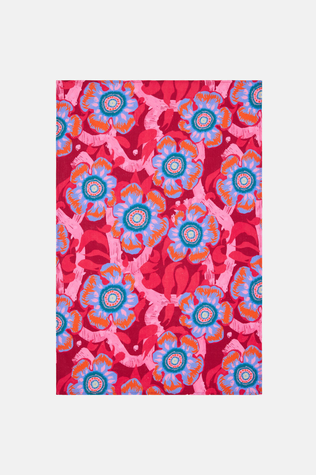 Gorman NZ - Tiger Flower Tea Towel Set 2 - print