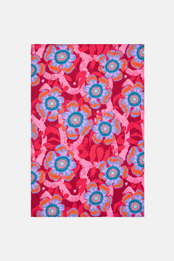 Gorman NZ - Tiger Flower Tea Towel Set 2 - print